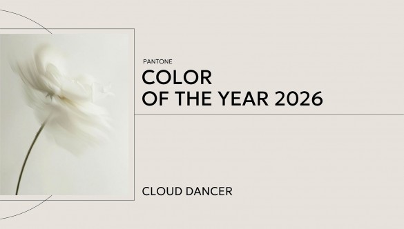 CLOUD DANCER – КОЛІР 2026 РОКУ ВІД PANTONE